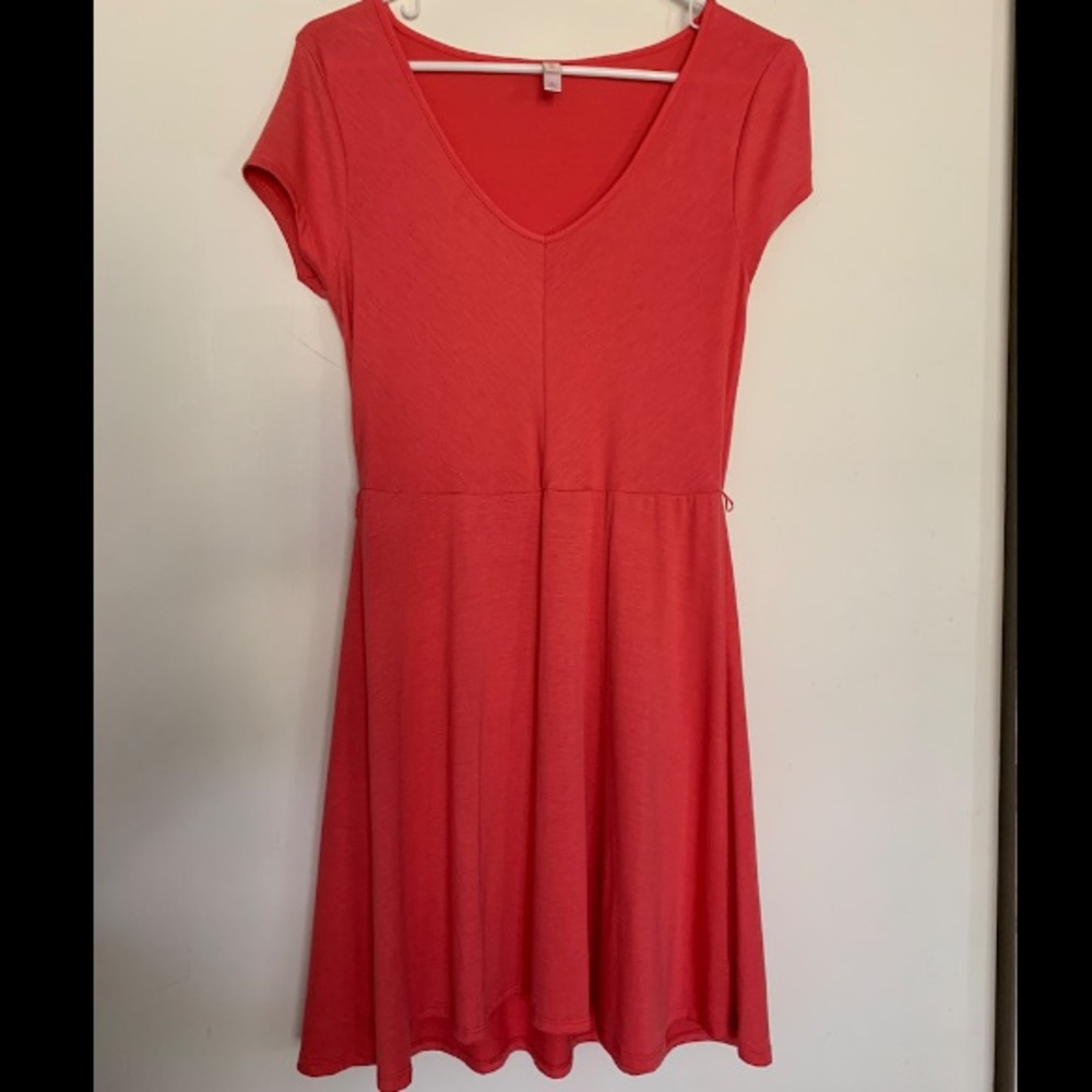 Medium coral dress from Target